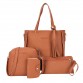 4pcs Woman Bag Set Fashion Female Purse and Handbag Four-Piece Shoulder Bag Tote Messenger Purse Bag Drop Shipping