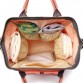 MOONBIFFY Fashion Mummy Maternity Nappy Bag Large Capacity Baby Bag Travel Backpack Desinger Nursing Bag for Baby Care